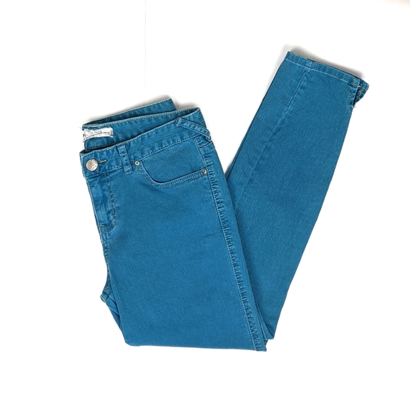 free people turquoise jeans